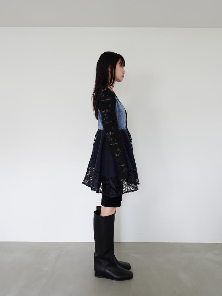 モデル身長：158cm / カラー：Blue