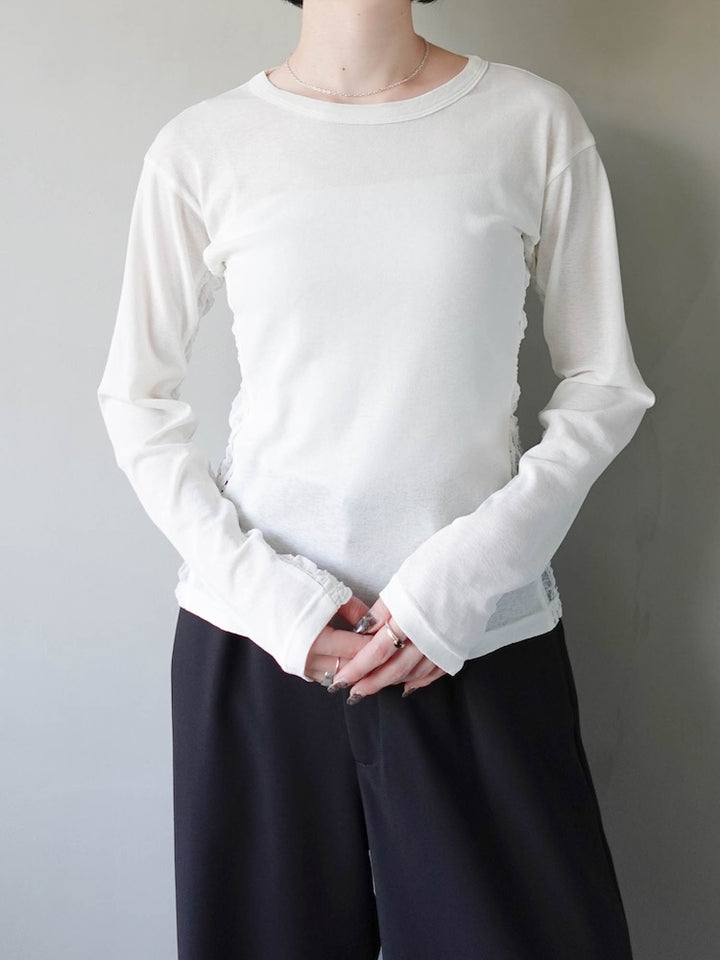 モデル身長：162cm / カラー：Ivory