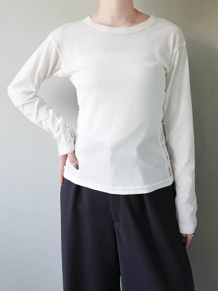 モデル身長：162cm / カラー：Ivory