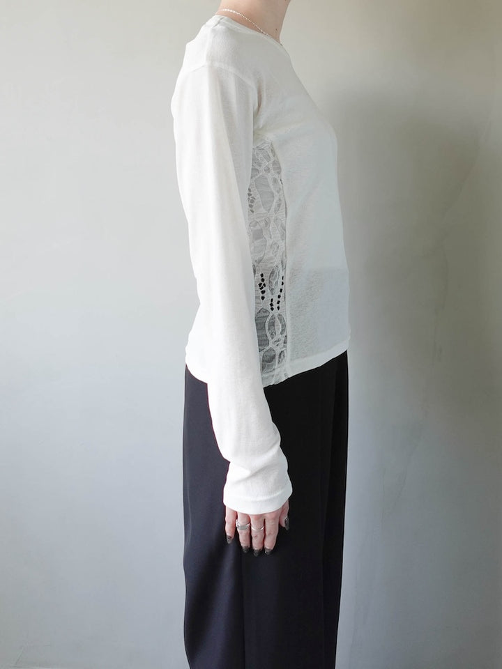 モデル身長：162cm / カラー：Ivory