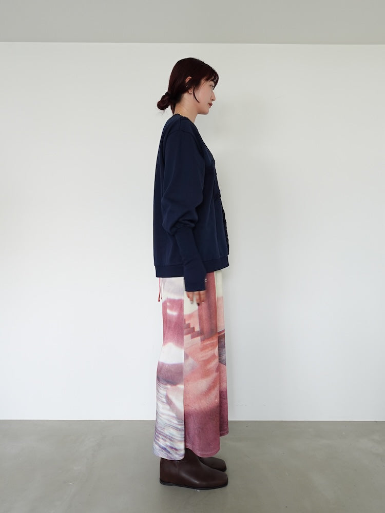モデル身長：168cm / カラー：Navy