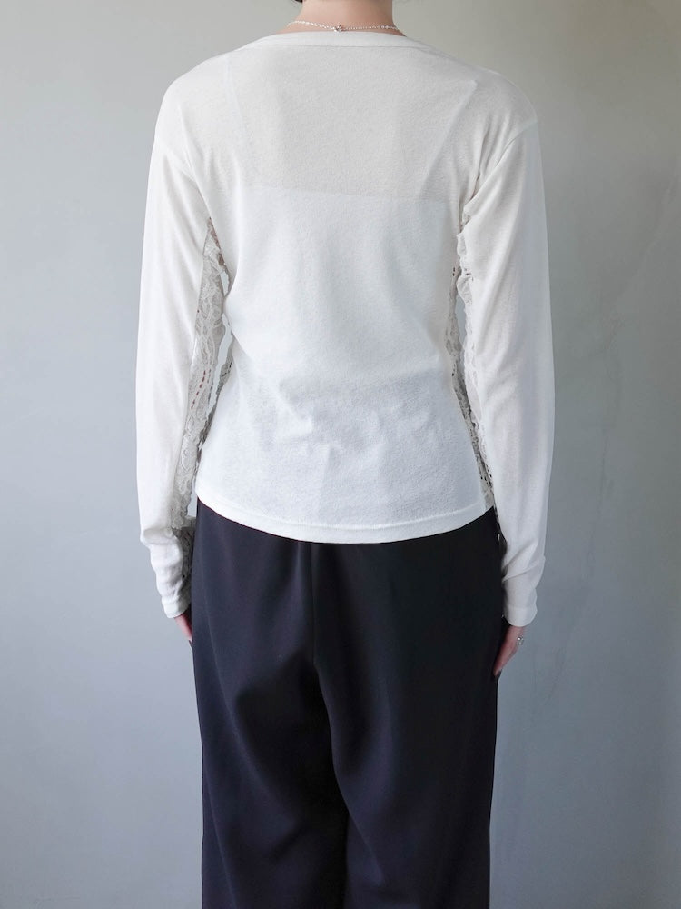 モデル身長：162cm / カラー：Ivory