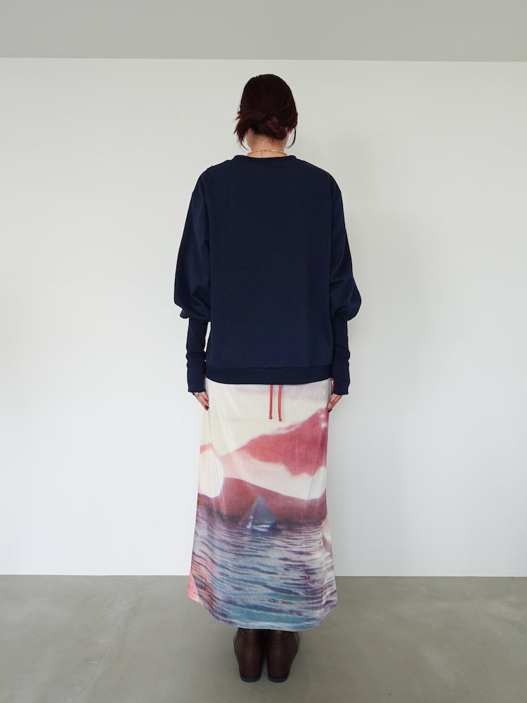 モデル身長：168cm / カラー：Navy