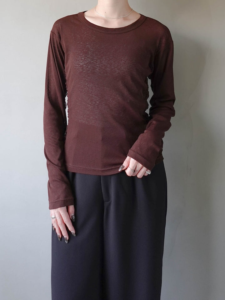 モデル身長：162cm / カラー：Brown