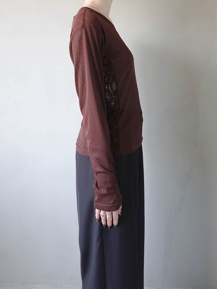 モデル身長：162cm / カラー：Brown