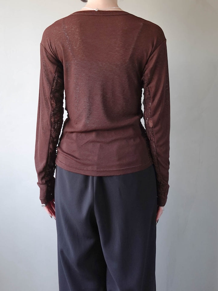 モデル身長：162cm / カラー：Brown