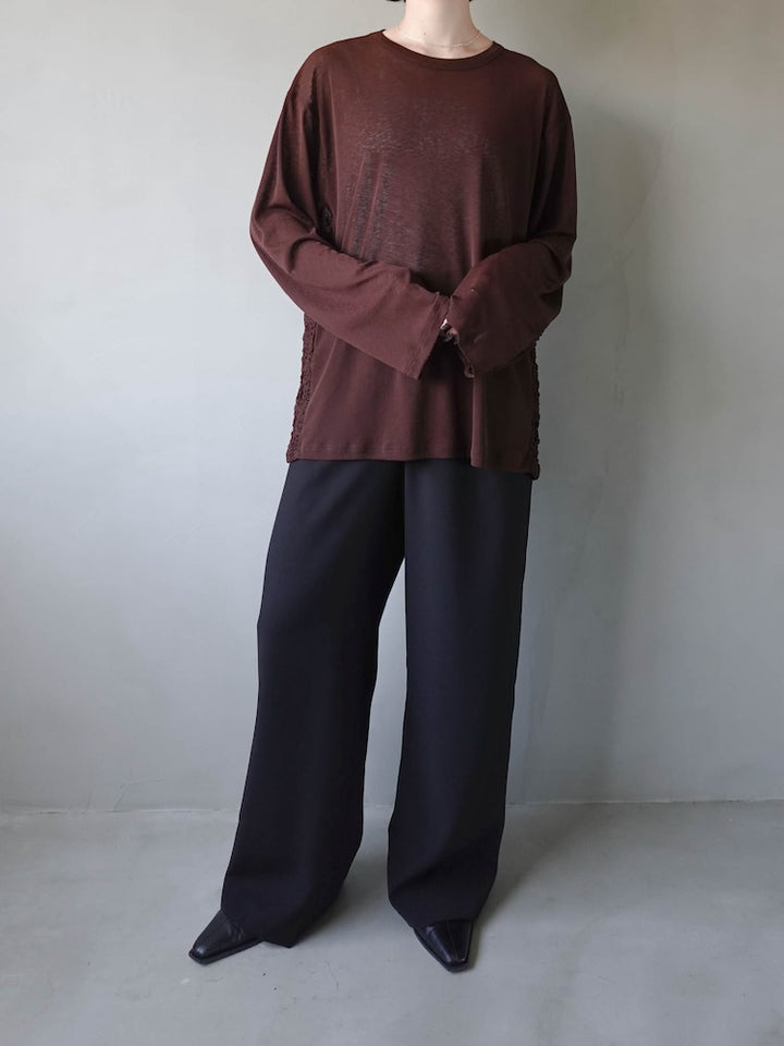 モデル身長：162cm / カラー：Brown