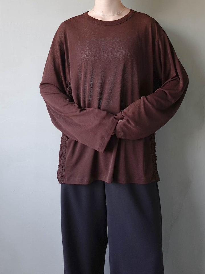 モデル身長：162cm / カラー：Brown