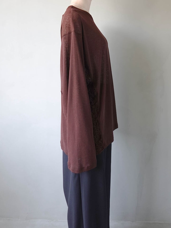 モデル身長：162cm / カラー：Brown