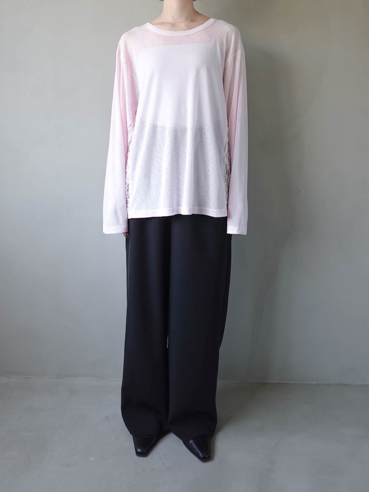モデル身長：162cm / カラー：Pink