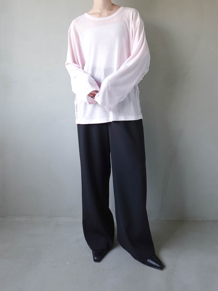 モデル身長：162cm / カラー：Pink