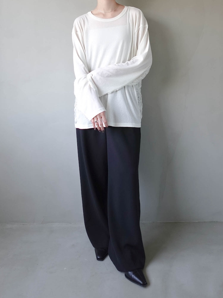 モデル身長：162cm / カラー：Ivory