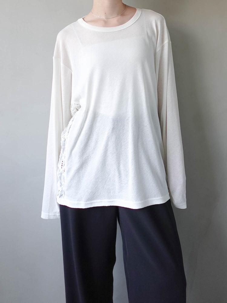 モデル身長：162cm / カラー：Ivory