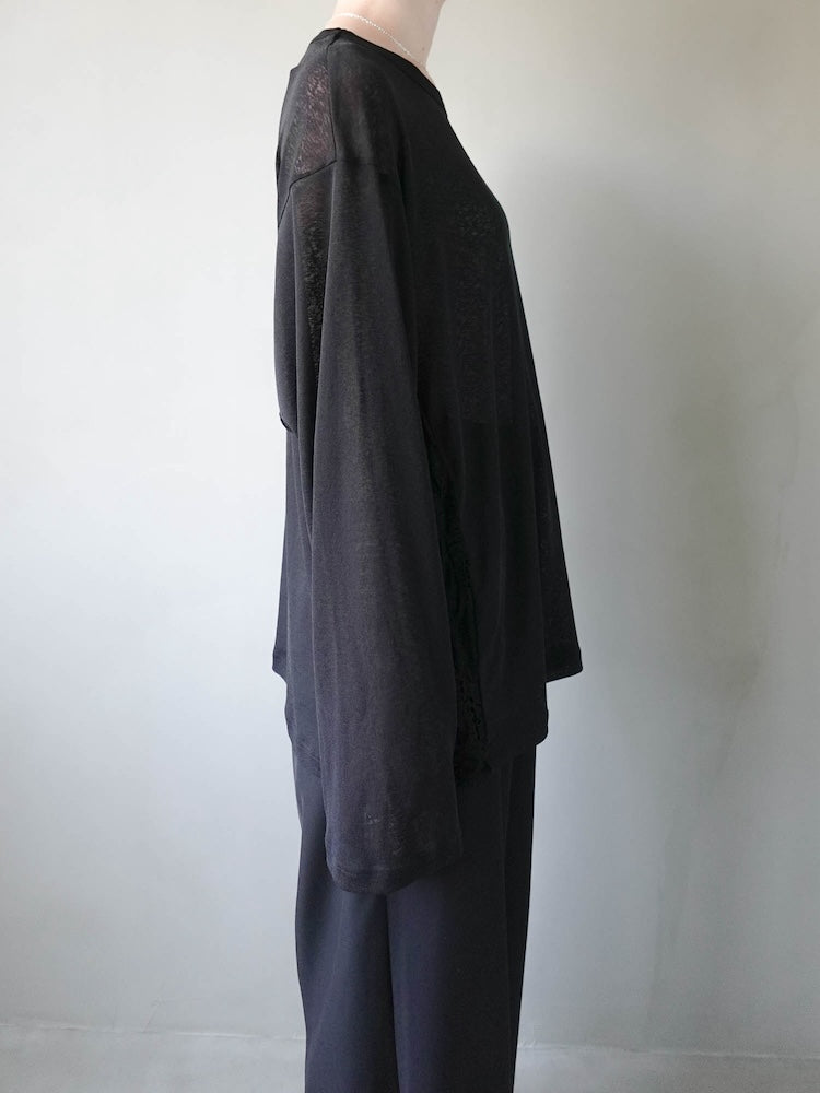 モデル身長：162cm / カラー：Black