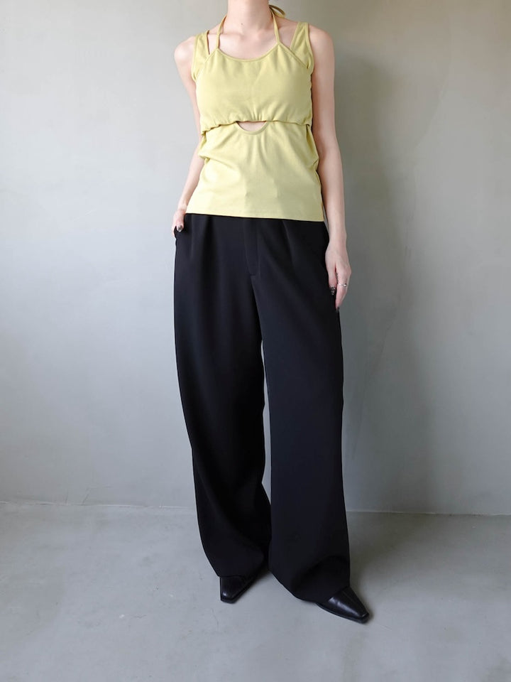 モデル身長：162cm / カラー：Yellow