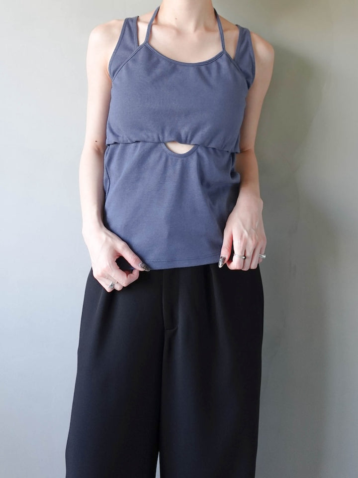 モデル身長：162cm / カラー：Blue