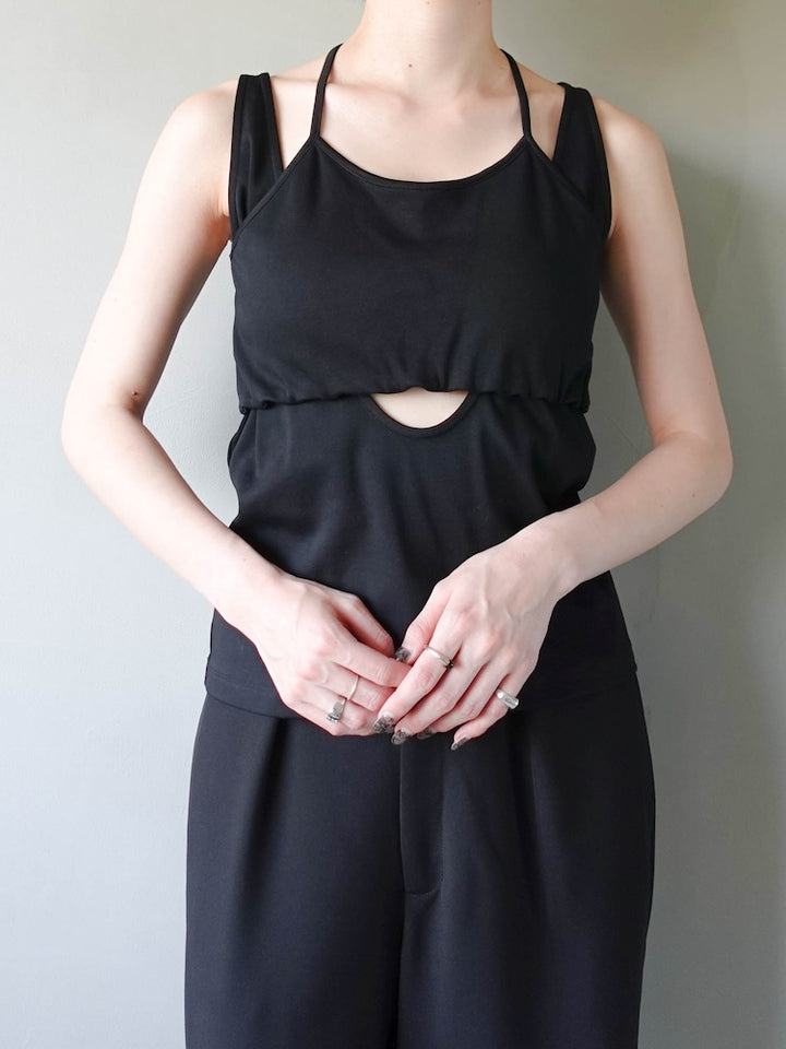 モデル身長：162cm / カラー：Black
