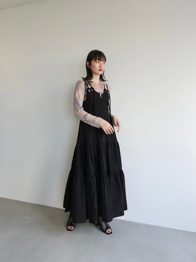 Eyelet Tiered Dress｜アイレットティアードドレス – MARTE