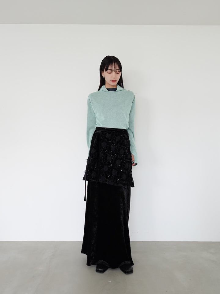 モデル身長：158cm / カラー：Black