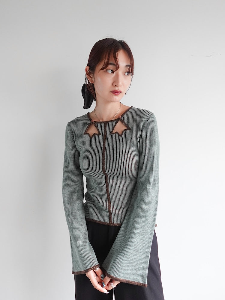 モデル身長：168cm / カラー：Mint