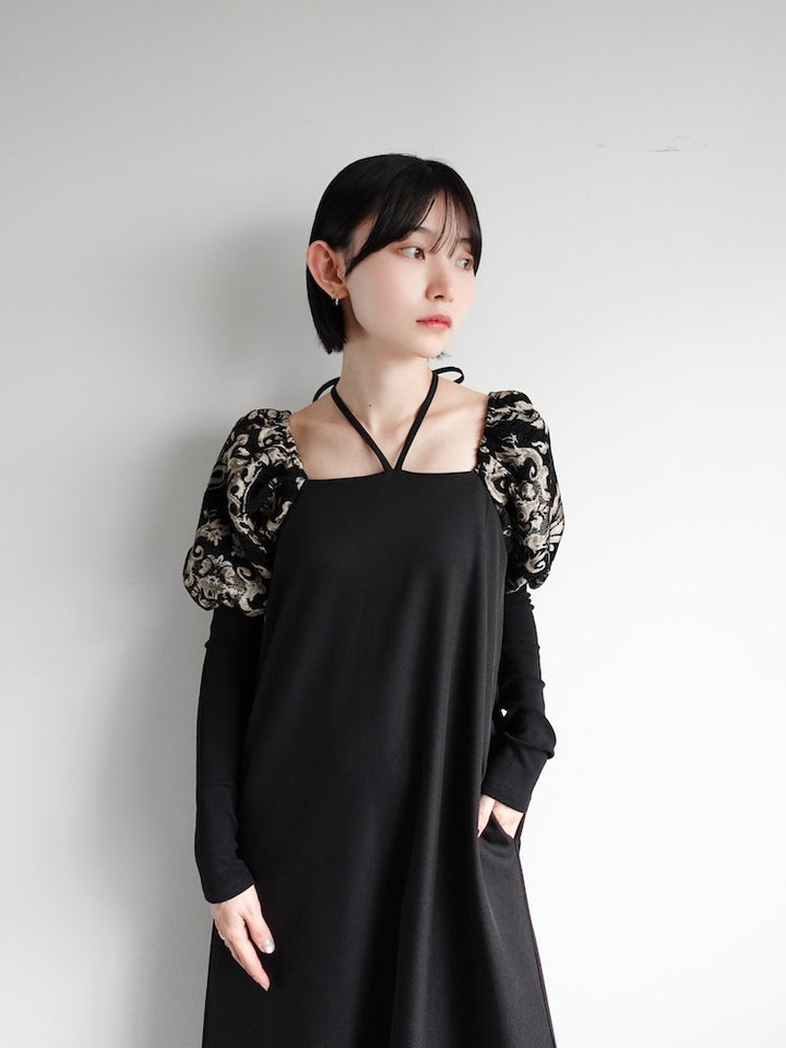 モデル身長：162cm / カラー：Black