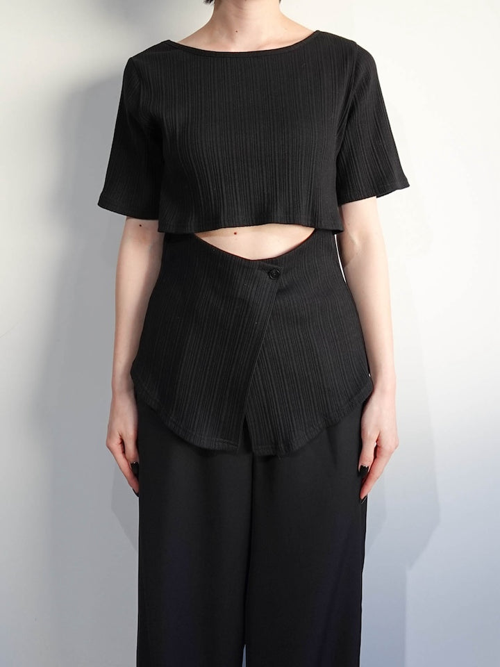 モデル身長：162cm / カラー：Black