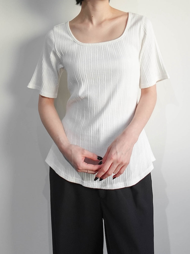 モデル身長：162cm / カラー：Ivory