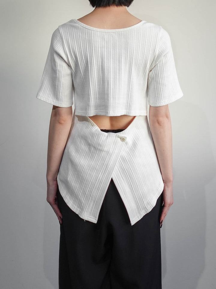 モデル身長：162cm / カラー：Ivory