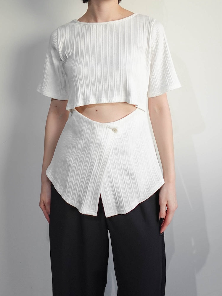 モデル身長：162cm / カラー：Ivory