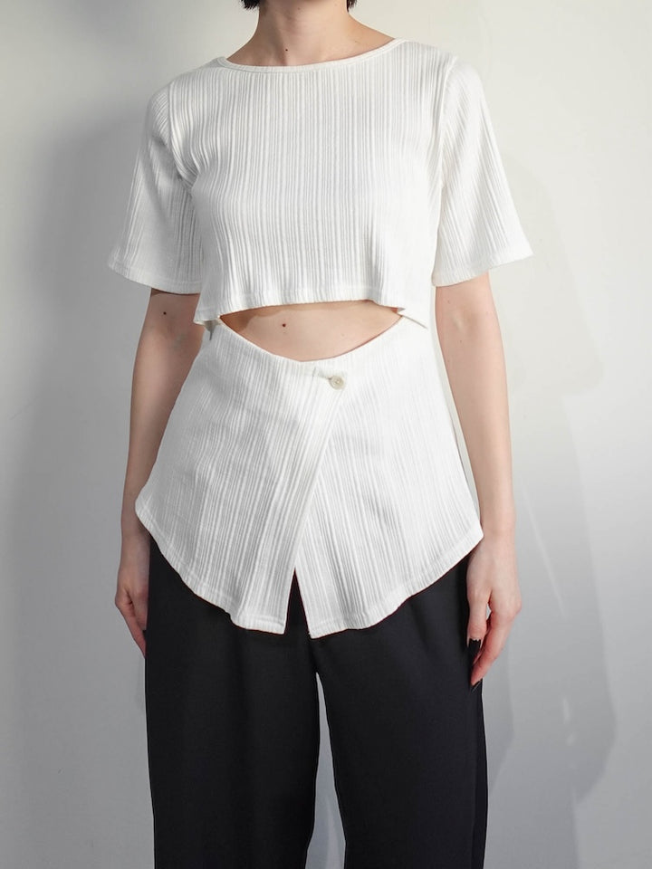 モデル身長：162cm / カラー：Ivory