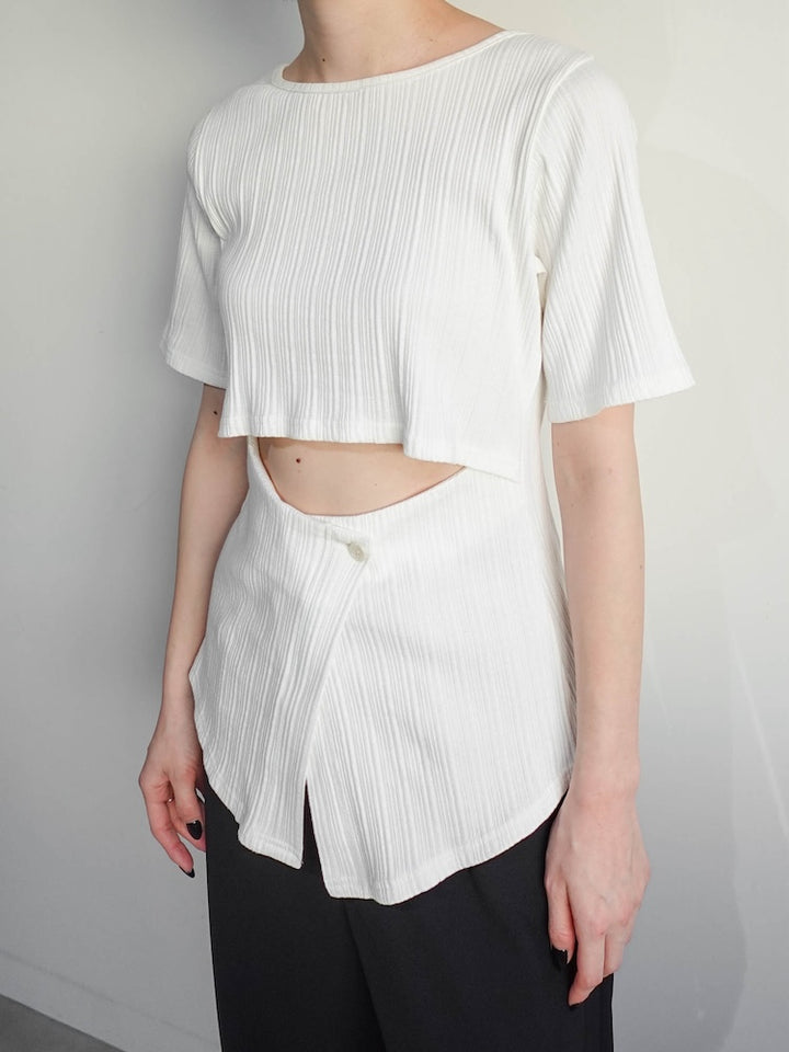 モデル身長：162cm / カラー：Ivory