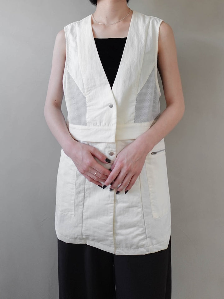 モデル身長：162cm / カラー：Ivory