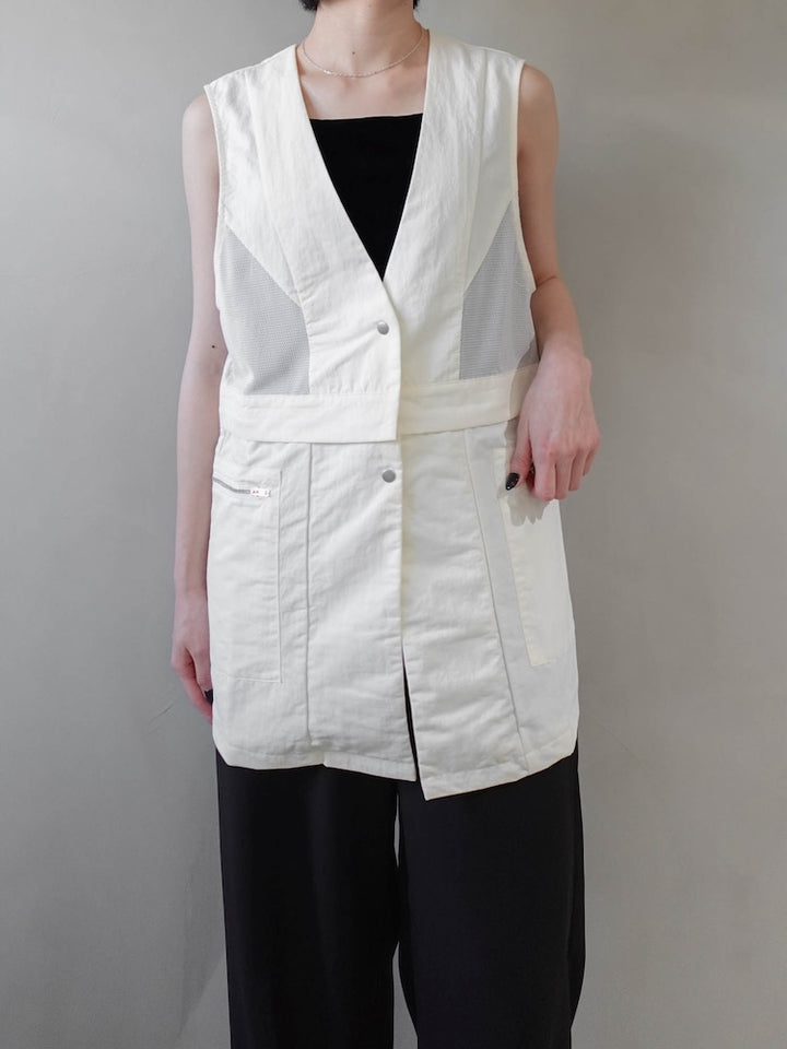 モデル身長：162cm / カラー：Ivory
