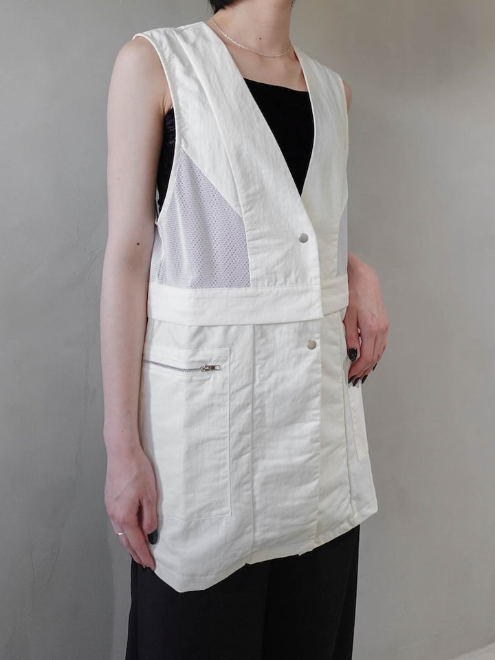 モデル身長：162cm / カラー：Ivory