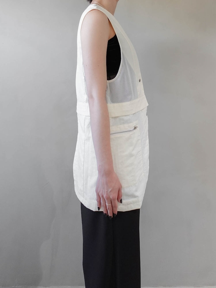 モデル身長：162cm / カラー：Ivory