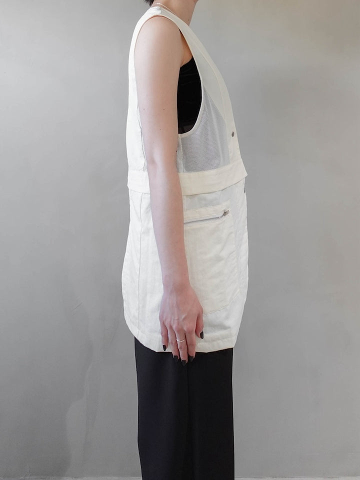 モデル身長：162cm / カラー：Ivory