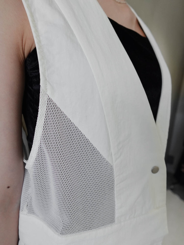モデル身長：162cm / カラー：Ivory