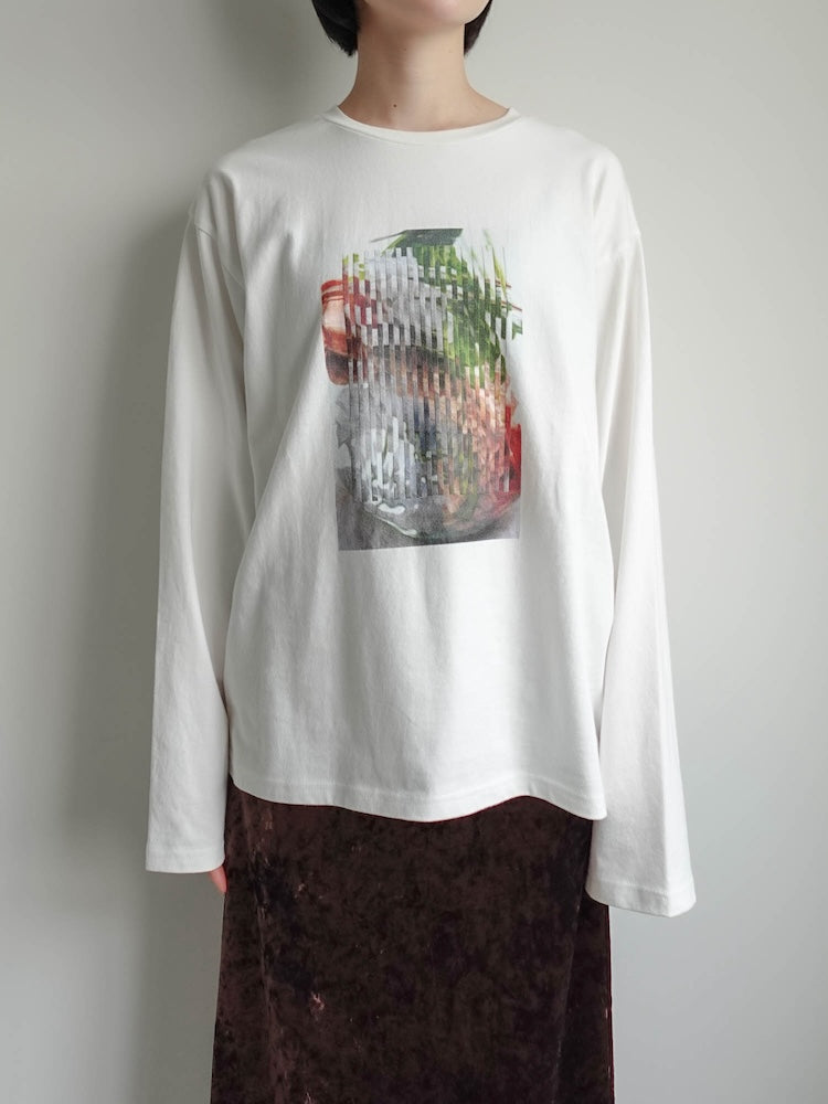 モデル身長：153cm / カラー：White Stripes