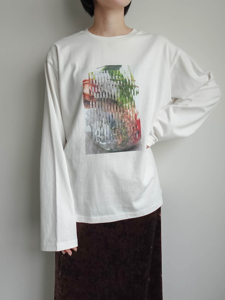 モデル身長：153cm / カラー：White Stripes