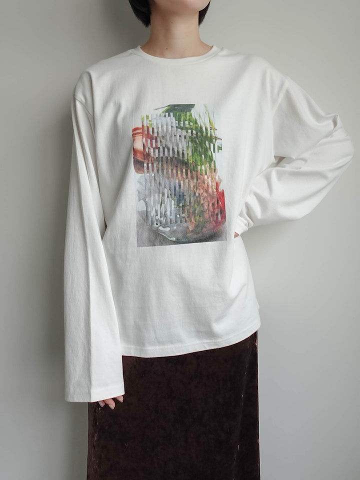 モデル身長：153cm / カラー：White Stripes