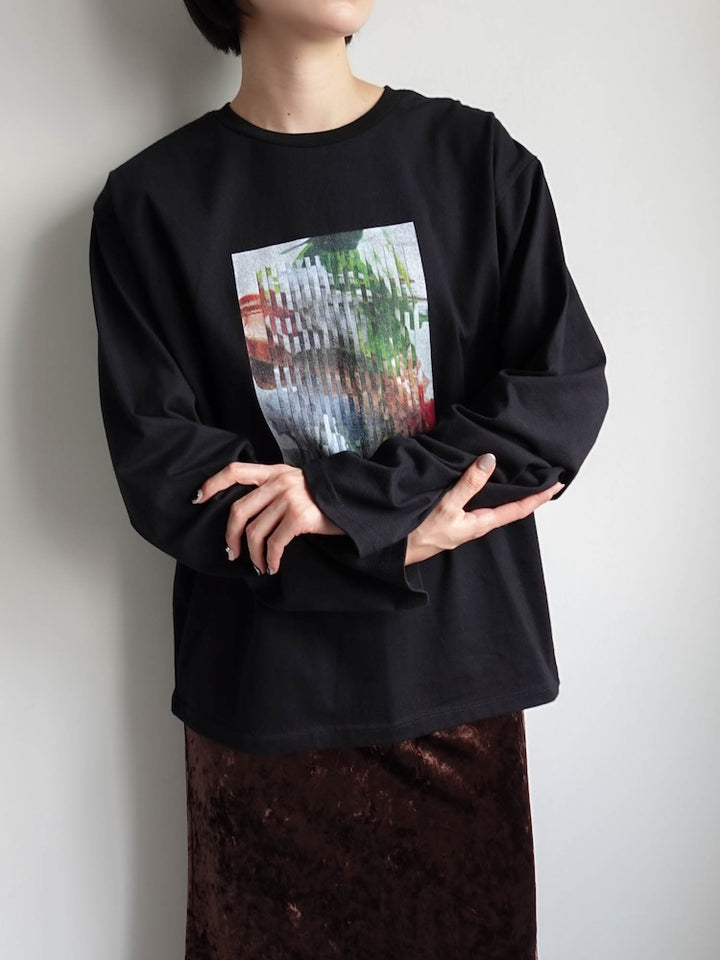 モデル身長：168cm / カラー：Black Stripes