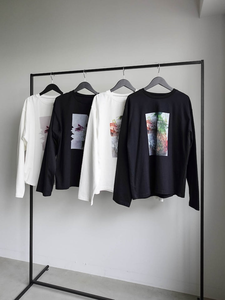 【10月11日(土) 12:00販売開始】Flower Photo Long Tee