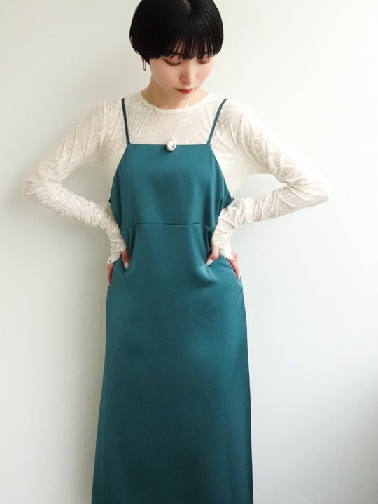 Satin Camisole Dress｜サテンキャミドレス – MARTE