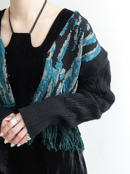 2way Design Knit Cardigan｜2wayニットカーディガン – MARTE