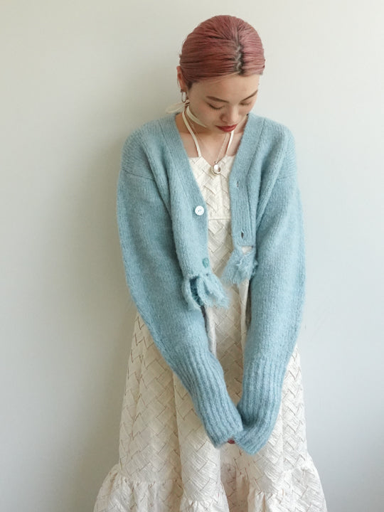 Fringe Knit Cardigan｜フリンジニットカーディガン – MARTE