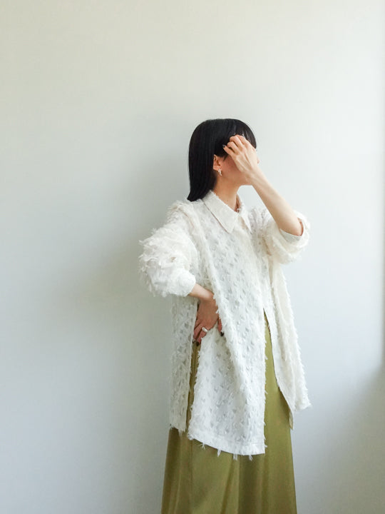 モデル身長：158cm / カラー：White