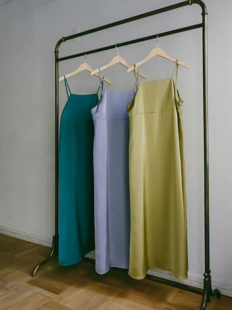 Satin Camisole Dress｜サテンキャミドレス – MARTE
