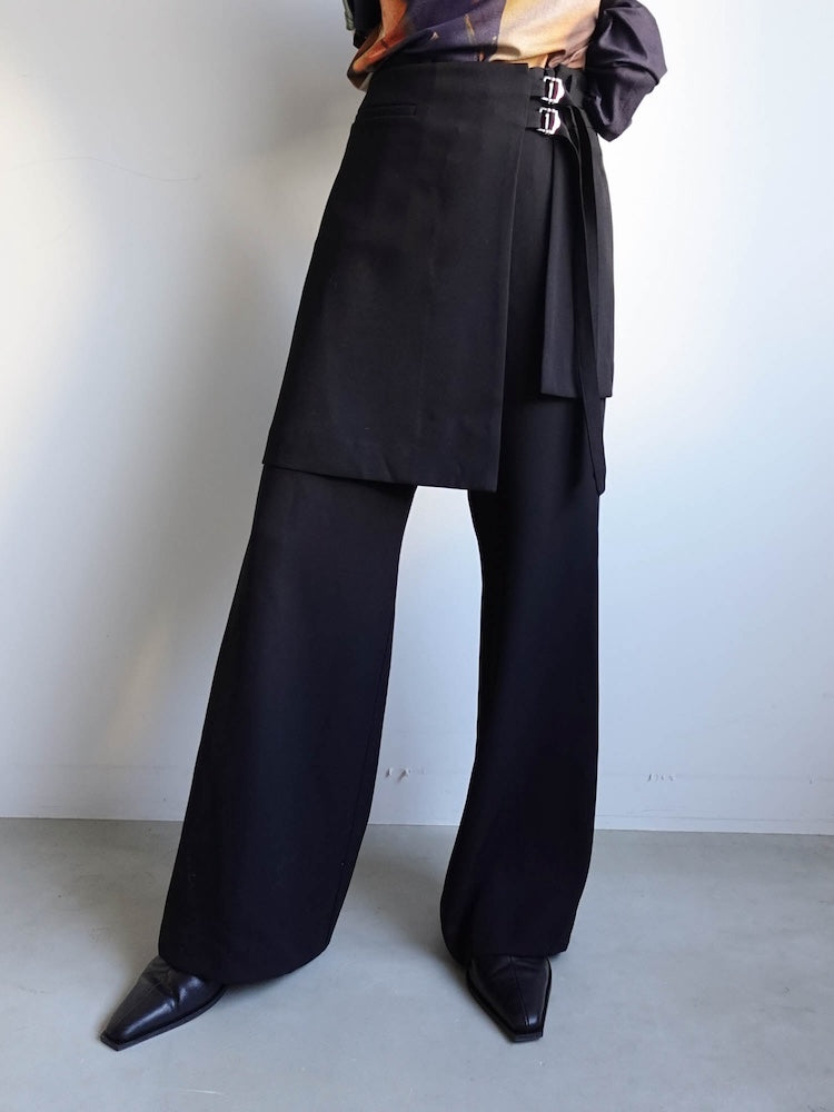 Layered Apron Pants｜レイヤードエプロンパンツ – MARTE
