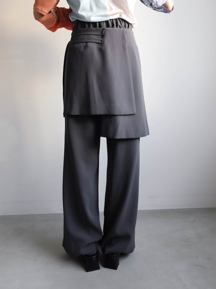 Layered Apron Pants｜レイヤードエプロンパンツ – MARTE