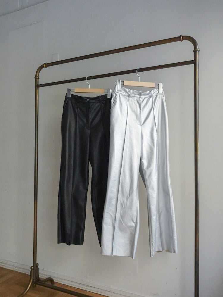 【WEB限定】Fake Leather Pants